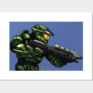 Halo Master Chief Posters and Art